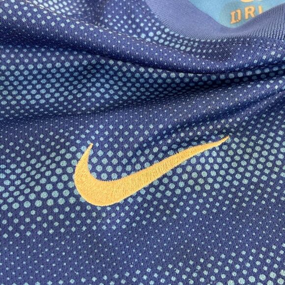 Nike Brazil Away Jersey Blue Dri-Fit CBF 2014 - Kids XS - Picture 5 of 6